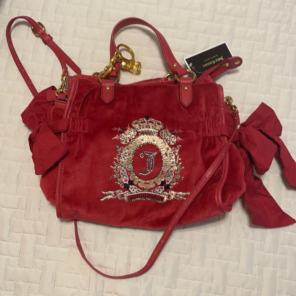 Juicy Couture Vintage Y2K Velour Purse NWT